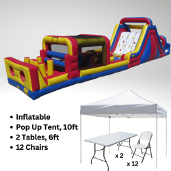 Party Package 60ft Obstacle Course