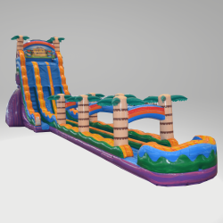 Tiki Plunge Double Lane 27ft with Slip and Slide